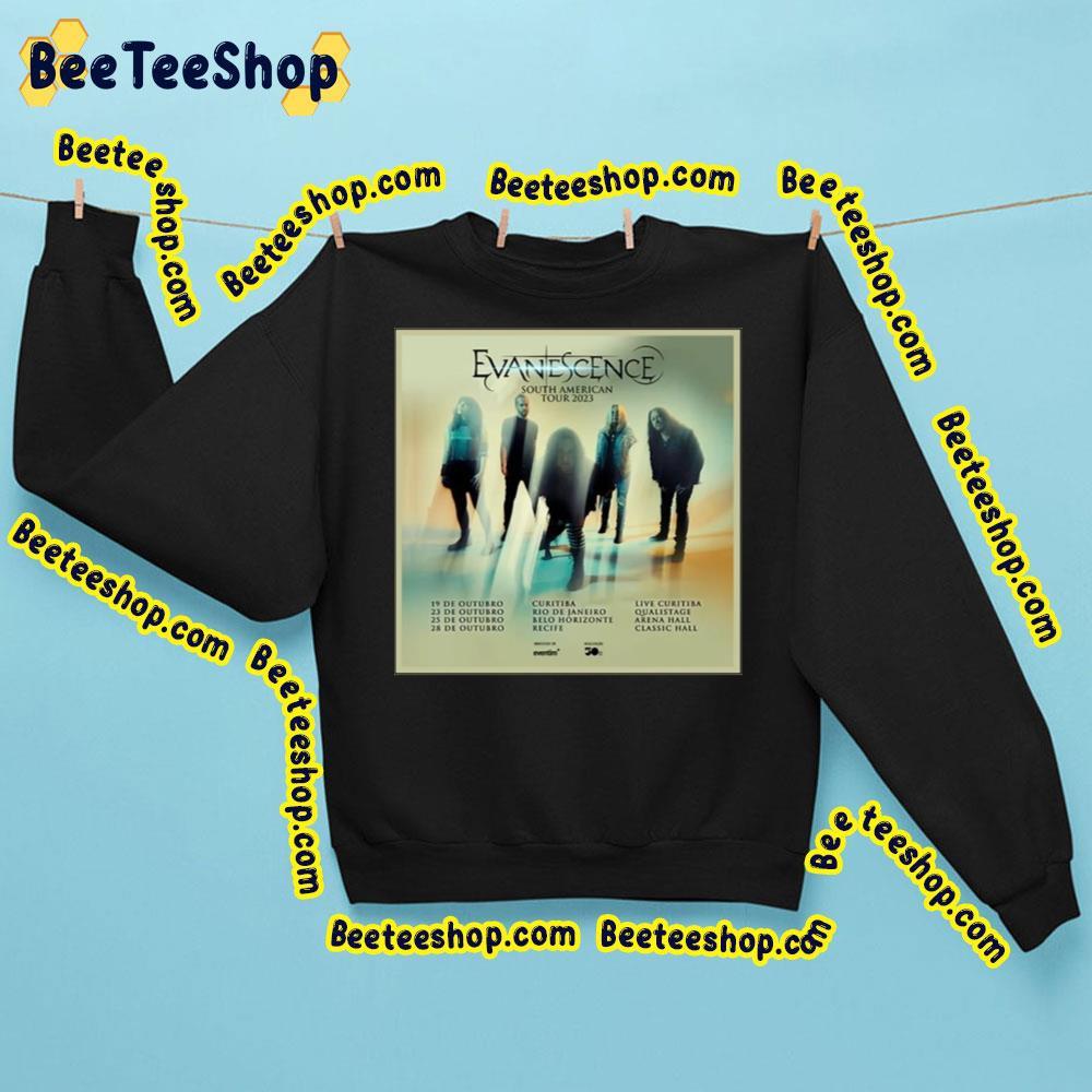 Evanescence Numetal Pagenumetal South American Tour 2023 Beeteeshop Trending Unisex Sweatshirt