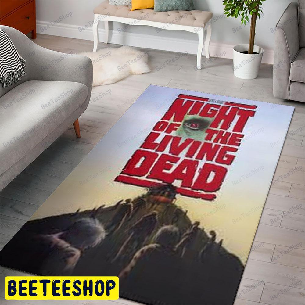 Eye Night Of The Living Dead Halloween Beeteeshop Rug Rectangle