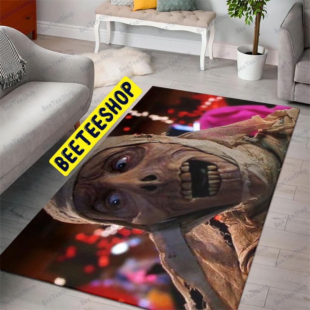 Face Under Wraps Halloween Beeteeshop Rug Rectangle