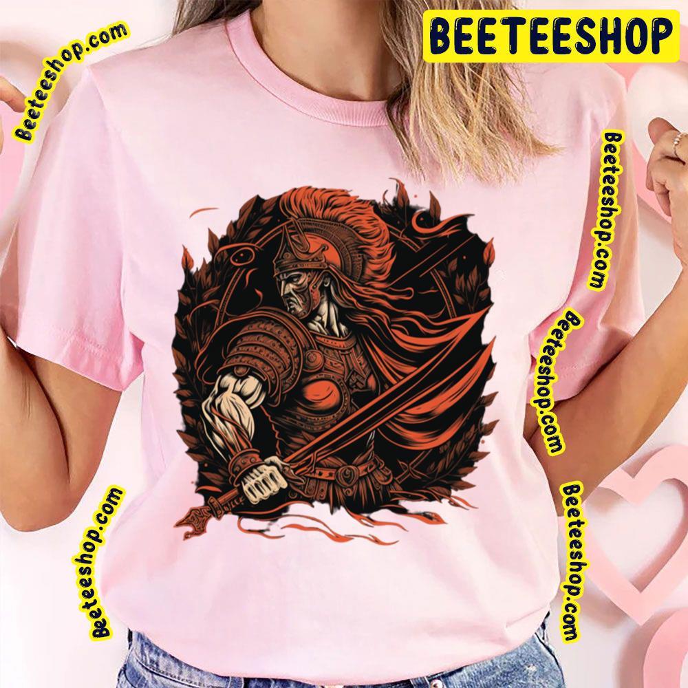 Fight To Death Art Gladiator Beeteeshop Trending Unisex T-Shirt