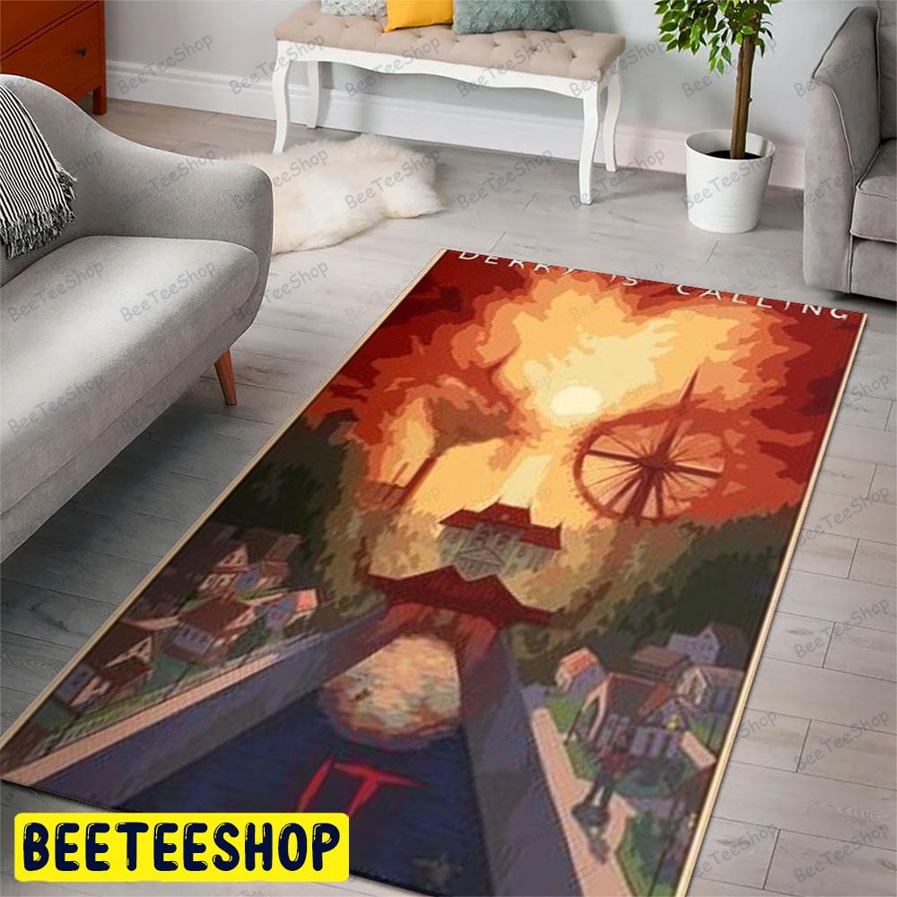 Fire Derry Is Calling It Halloween Beeteeshop Rug Rectangle