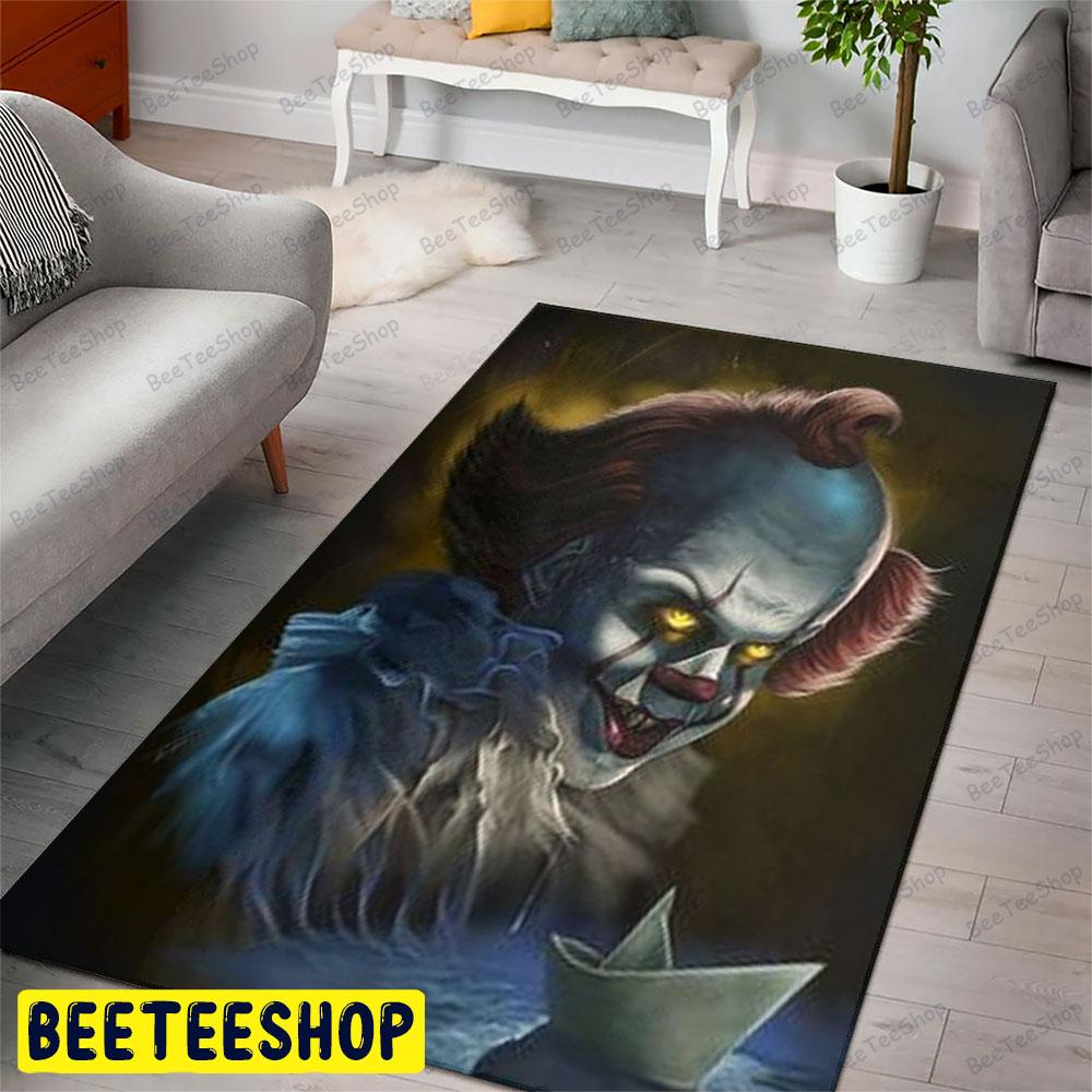 Fire Eye Clown It Halloween Beeteeshop Rug Rectangle