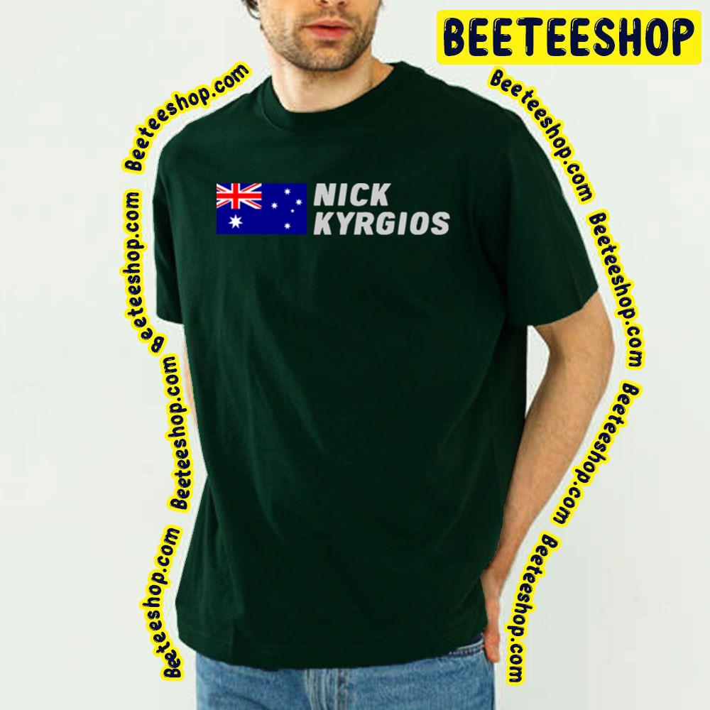 Flag Nick Kyrgios Trending Unisex T-Shirt