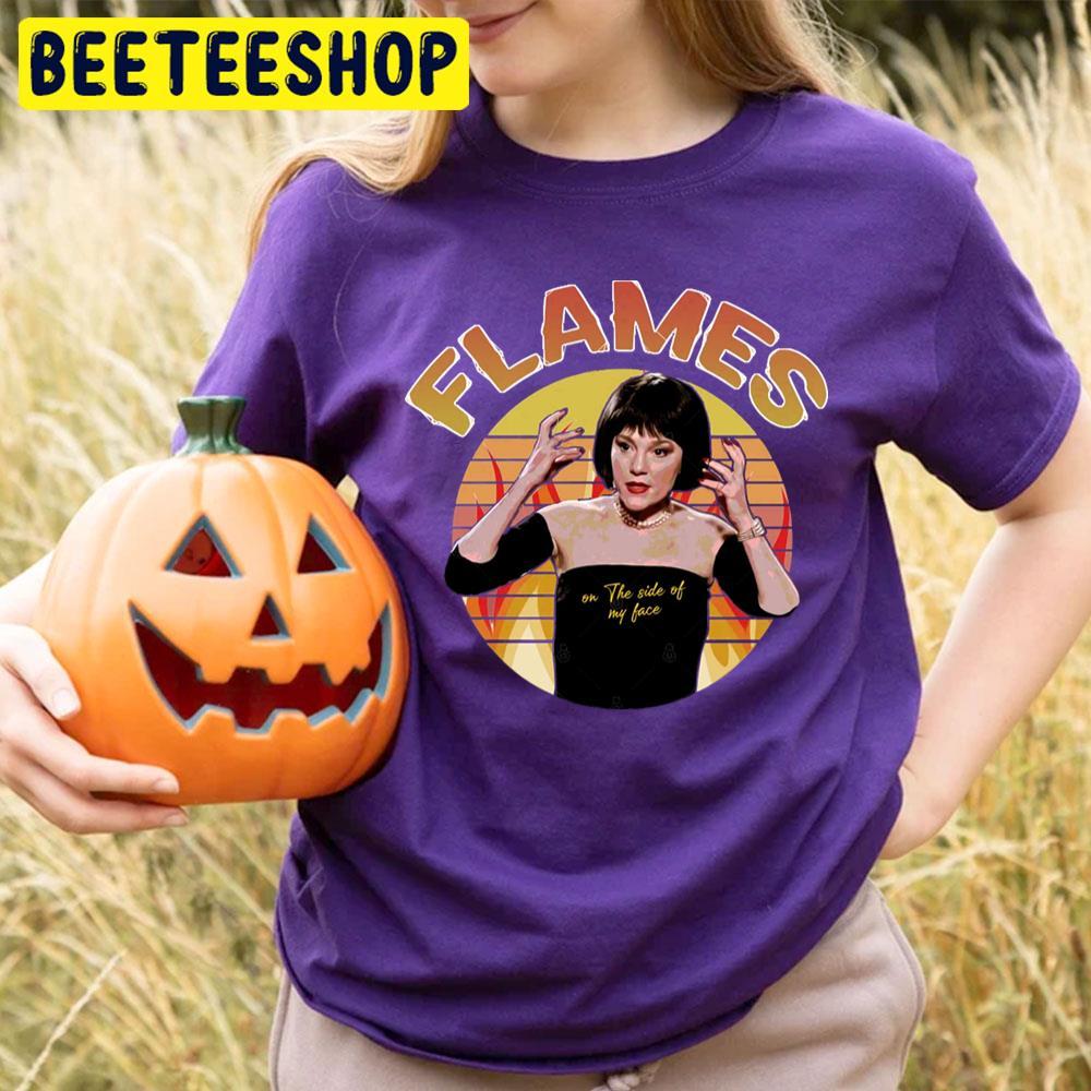 Flames Flames Fire Clue Happy Halloween Beeteeshop Trending Unisex T-Shirt