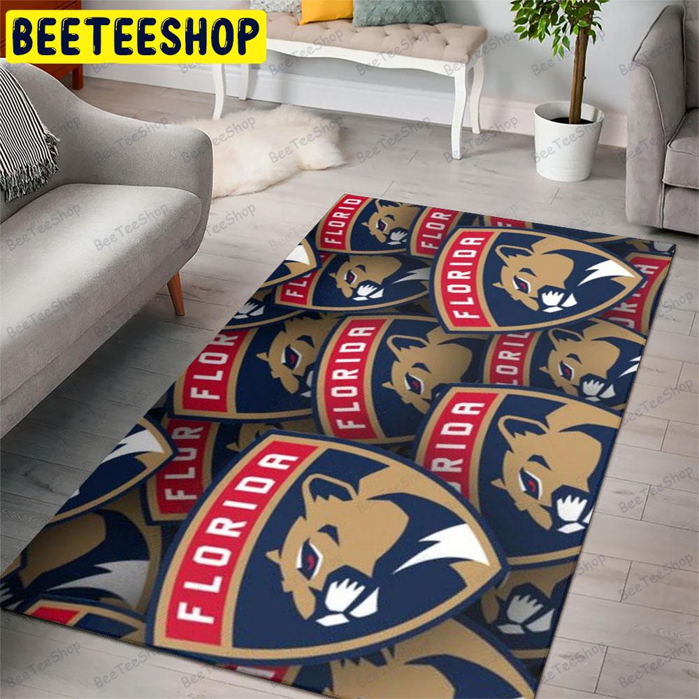 Florida Panthers 25 American Sports Teams Beeteeshop Rug Rectangle