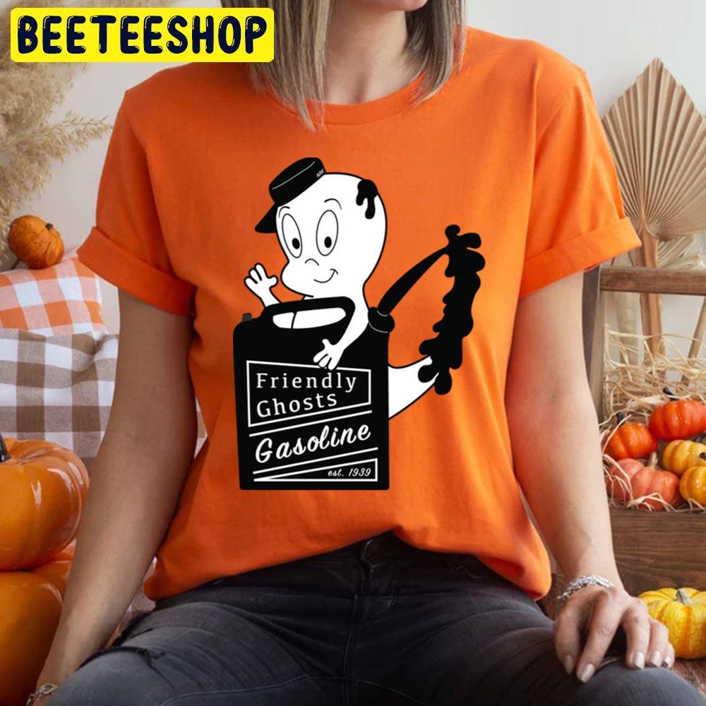 Friendly Ghosts Gasoline Casper Happy Halloween Beeteeshop Trending Unisex T-Shirt