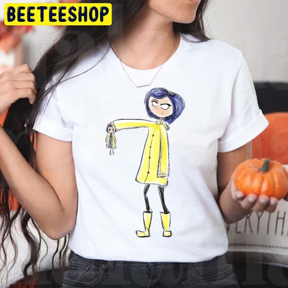 Funny Coraline Happy Halloween Beeteeshop Trending Unisex T-Shirt