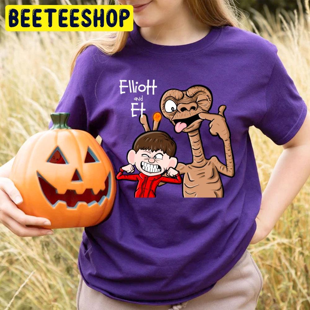 Funny Et The Extra Terrestrial Happy Halloween Beeteeshop Trending Unisex T-Shirt