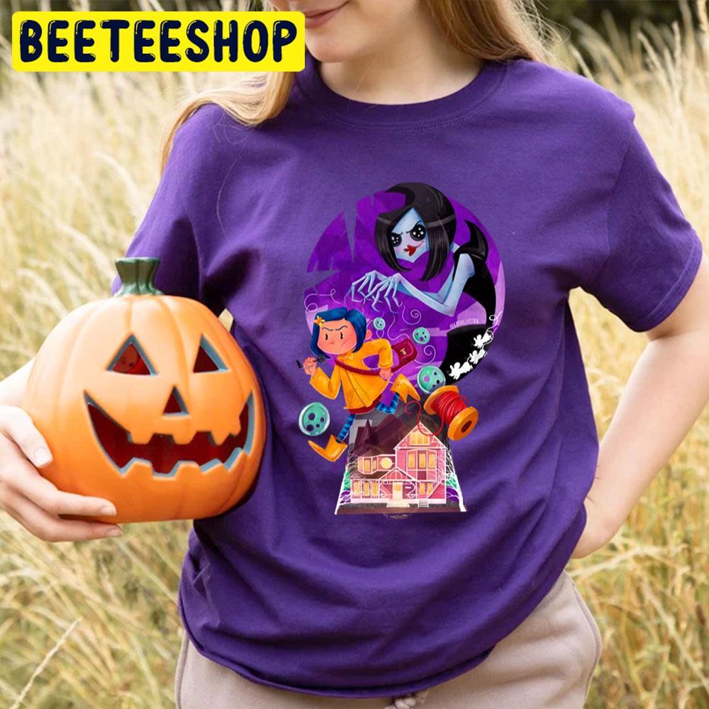 Funny Halloween Coraline Beeteeshop Trending Unisex T-Shirt