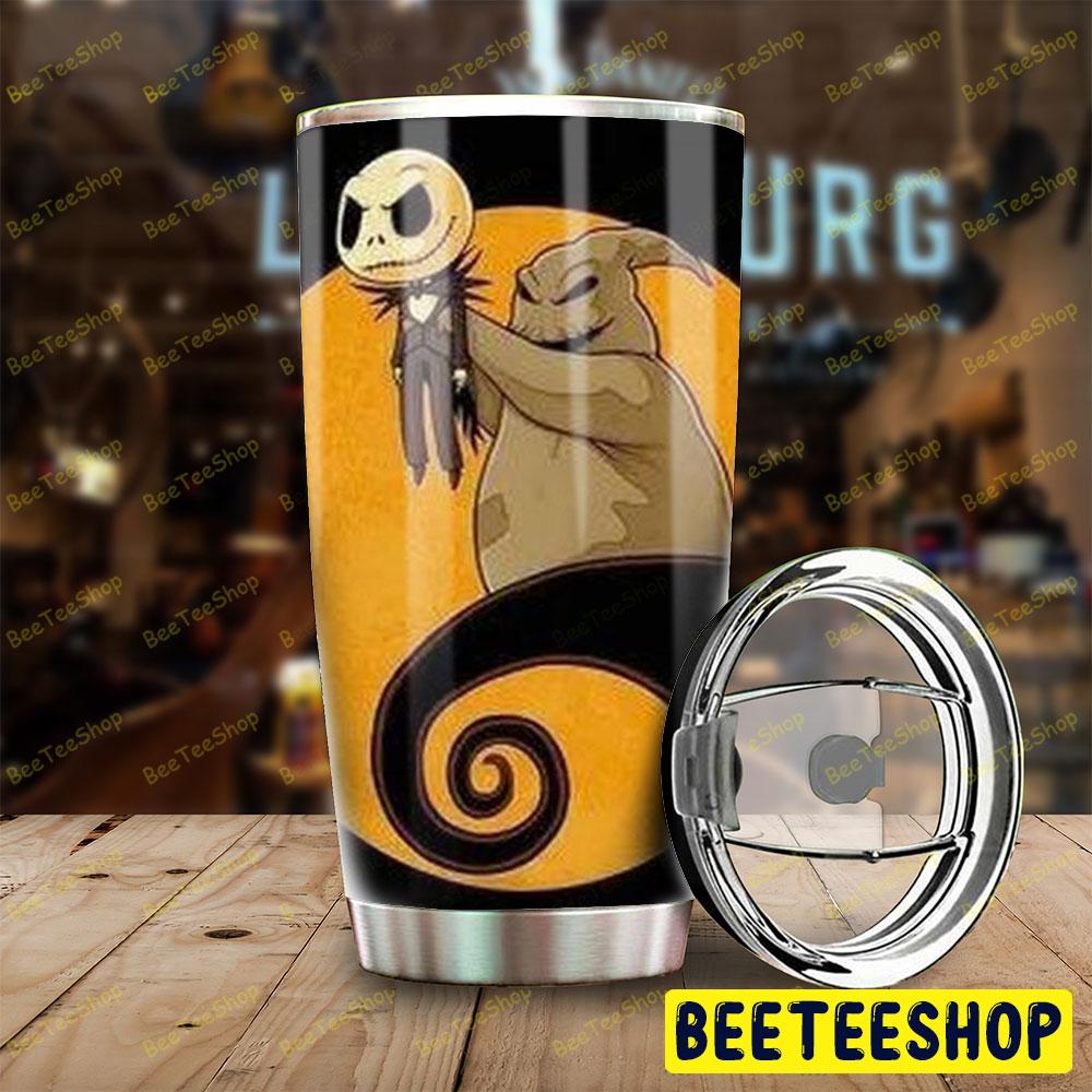 Funny Oogie Boogie And Chibi Jack The Nightmare Before Christmas Halloween Beeteeshop Tumbler