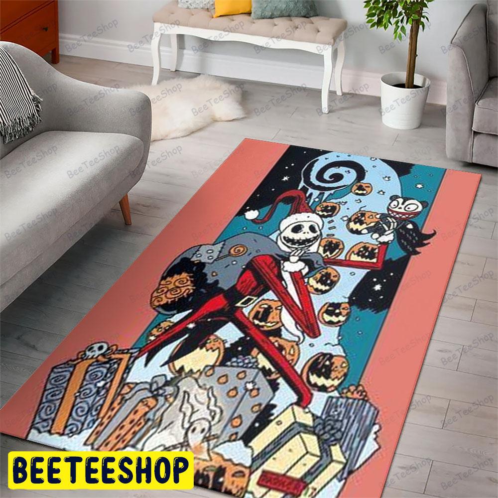 Funny Party The Nightmare Before Christmas Halloween Beeteeshop Rug Rectangle