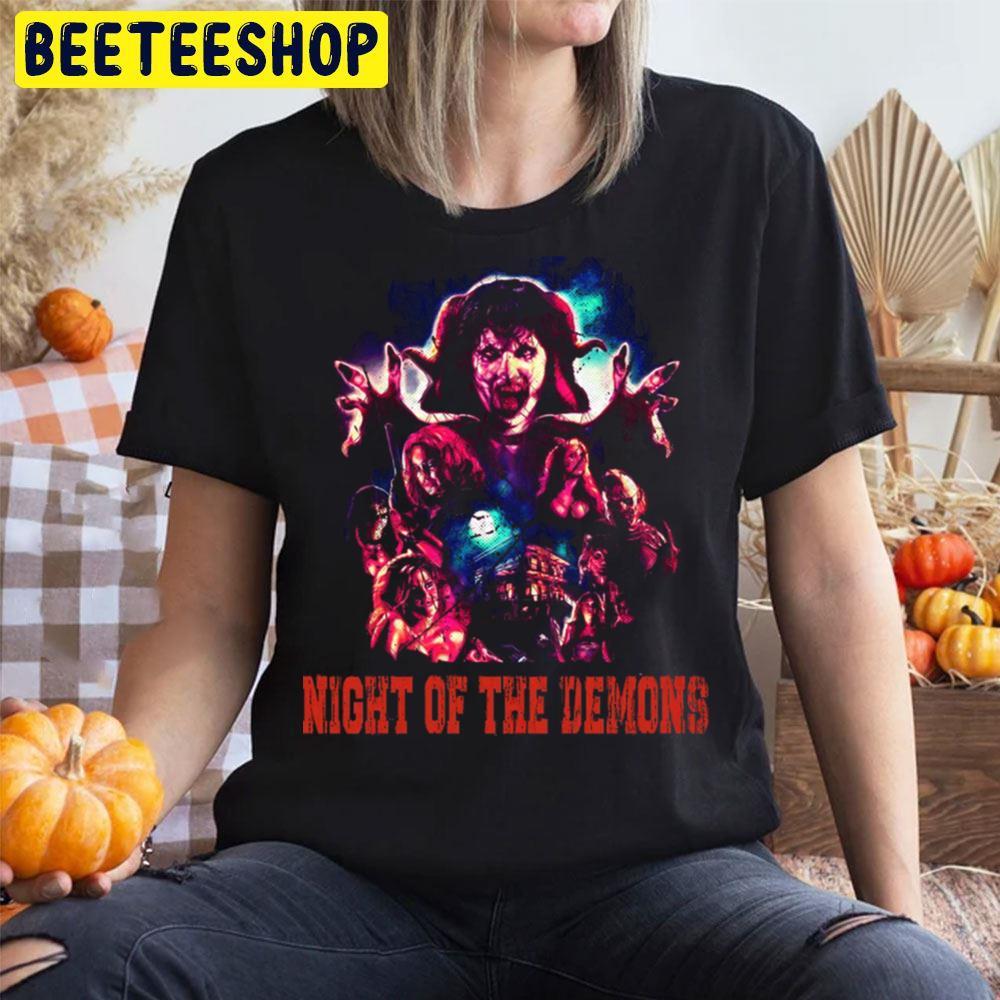 Funny Supernatural Night Of The Demon Happy Halloween Beeteeshop Trending Unisex T-Shirt