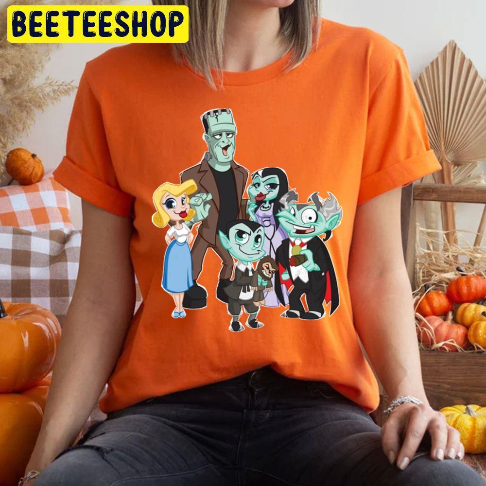 Funny The Munsters Happy Halloween Beeteeshop Trending Unisex T-Shirt