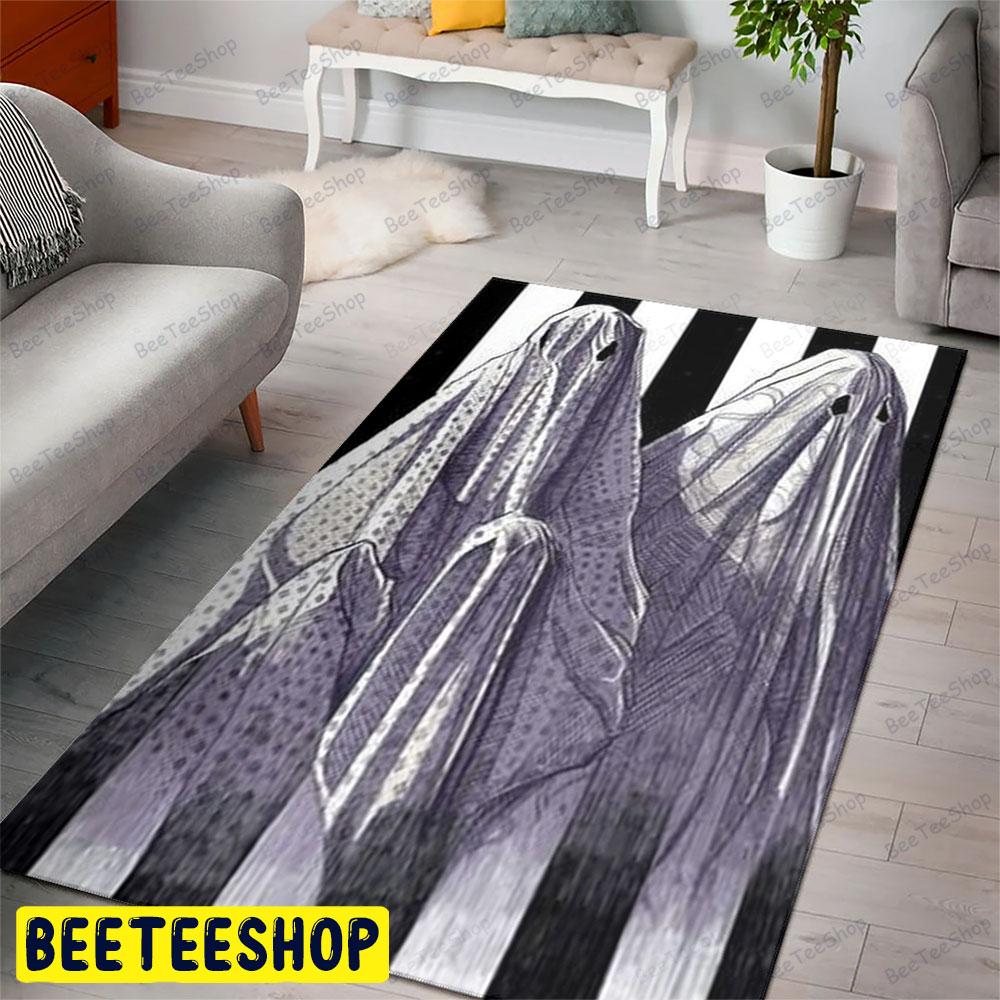 Ghost Beetlejuice Halloween Beeteeshop Rug Rectangle