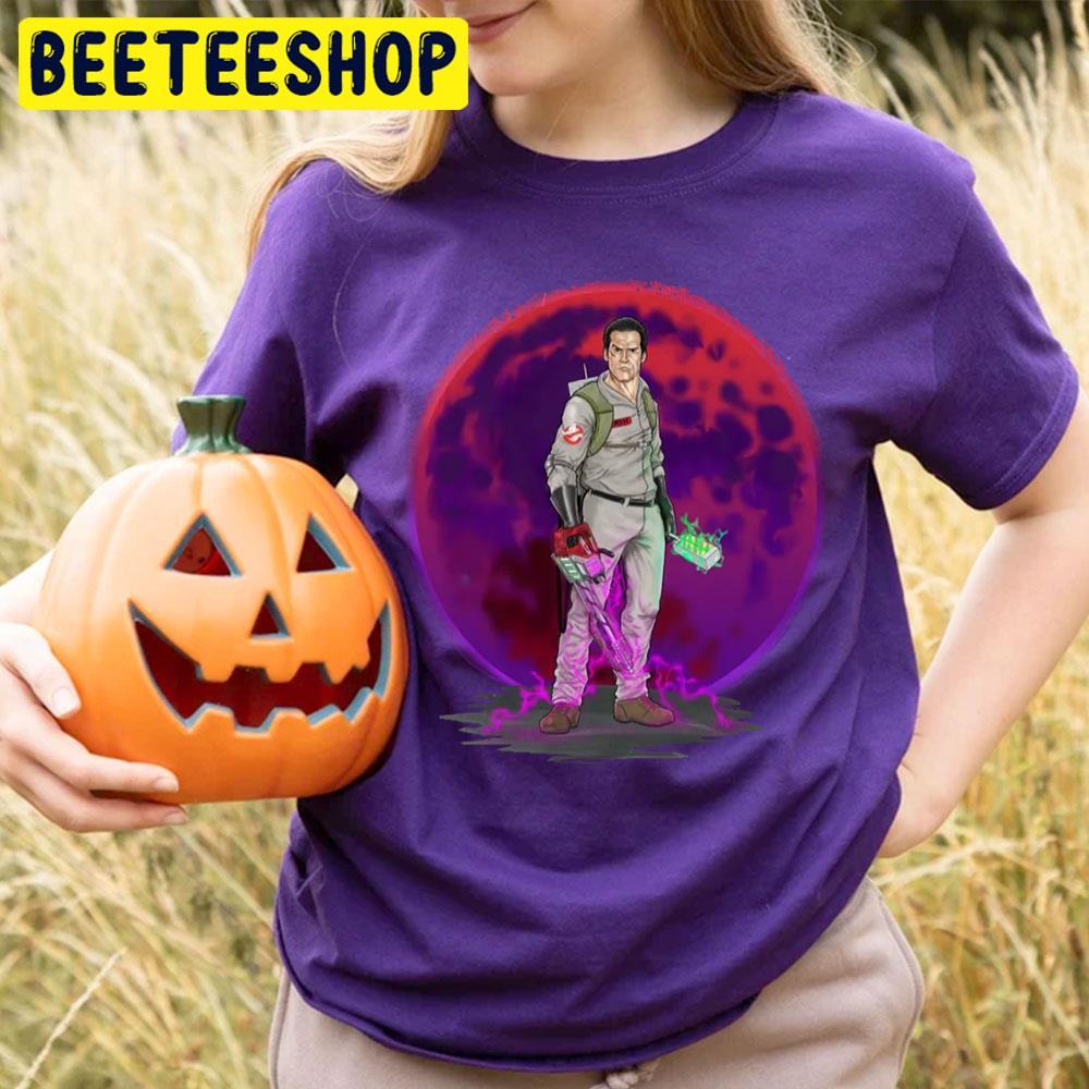 Ghostbuster Ash Vs Evil Dead Happy Halloween Beeteeshop Trending Unisex T-Shirt