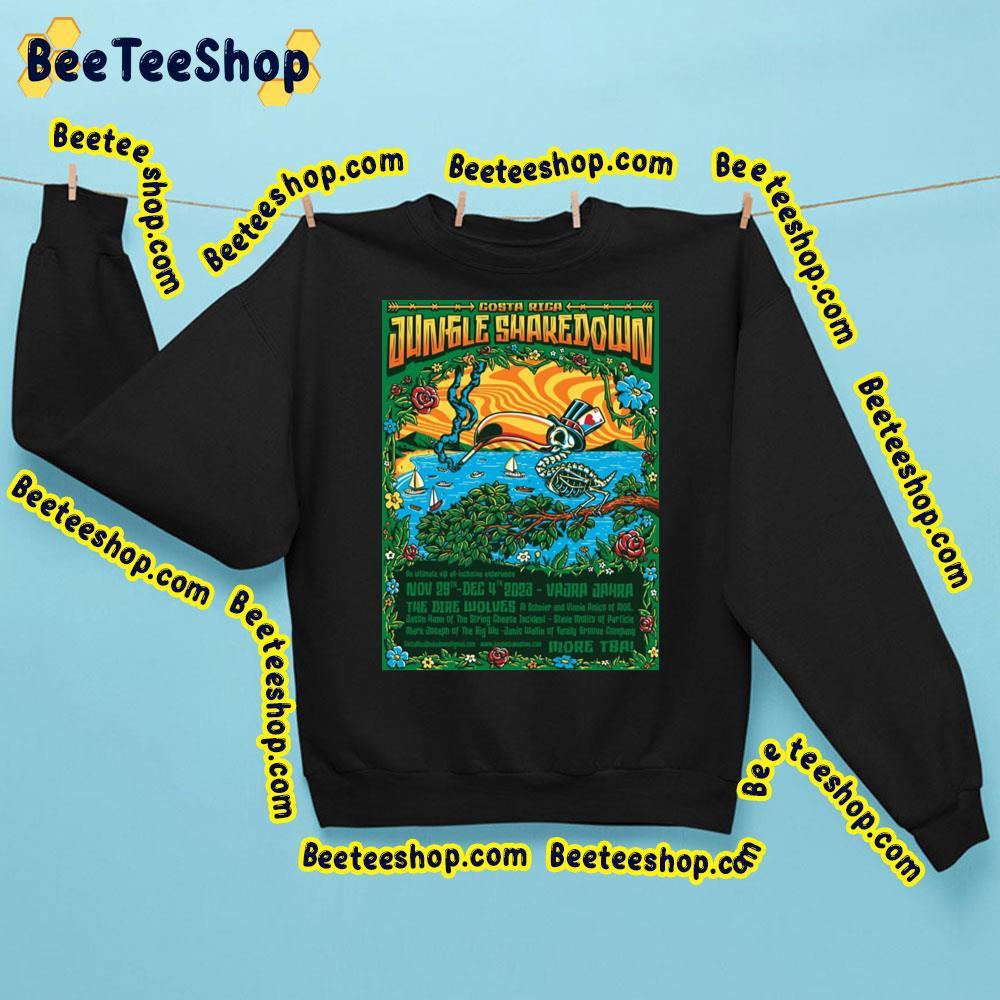 Gosta Rica Jungle Shakedown 2023 Beeteeshop Trending Unisex Sweatshirt