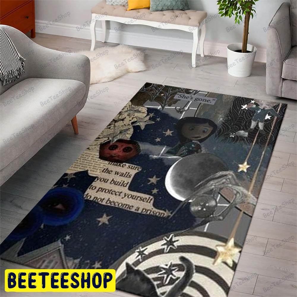 Graphic Coraline Movie Halloween Beeteeshop Rug Rectangle