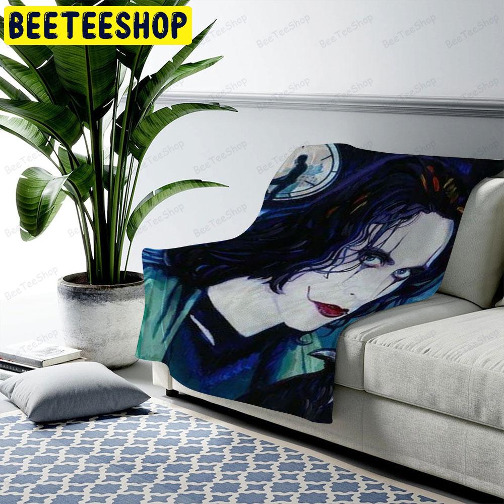 Graphic Top Dollar The Crow Halloween Beeteeshop US Cozy Blanket