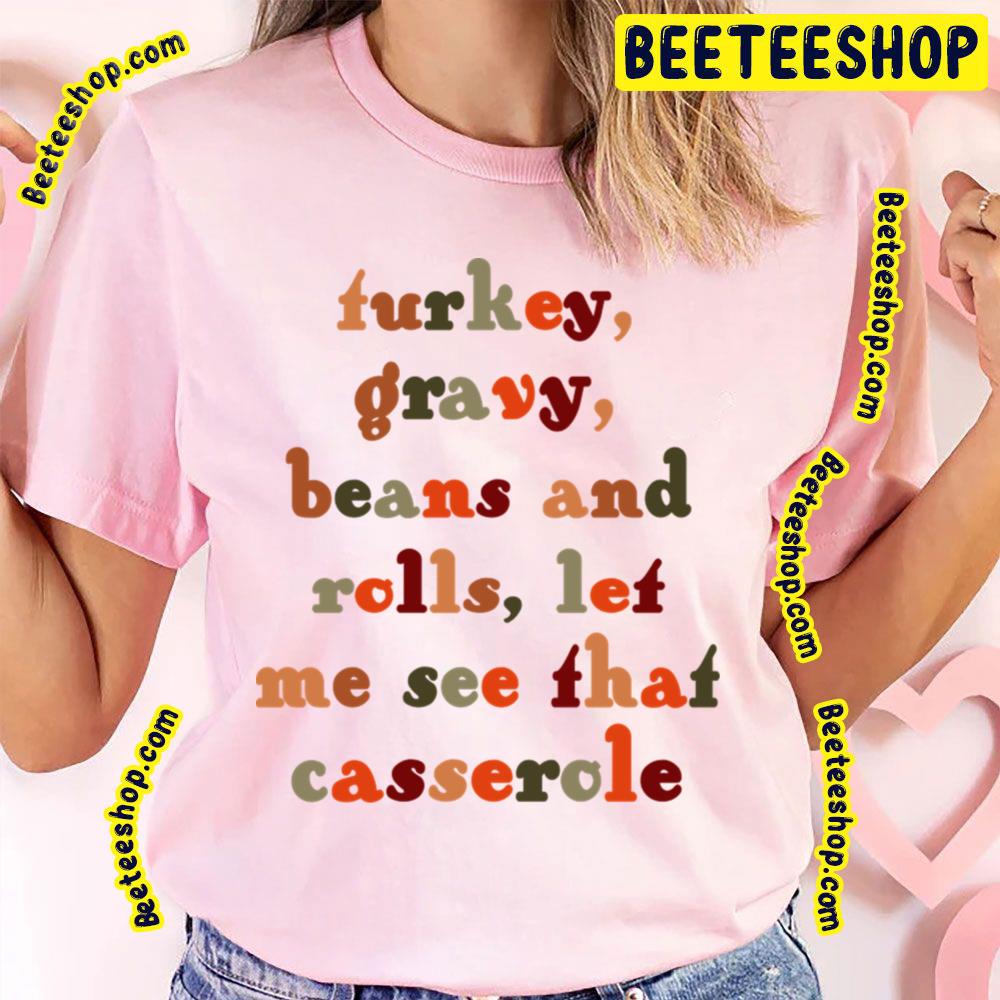 Gravy Beans & Rolls Turkey Trending Unisex T-Shirt