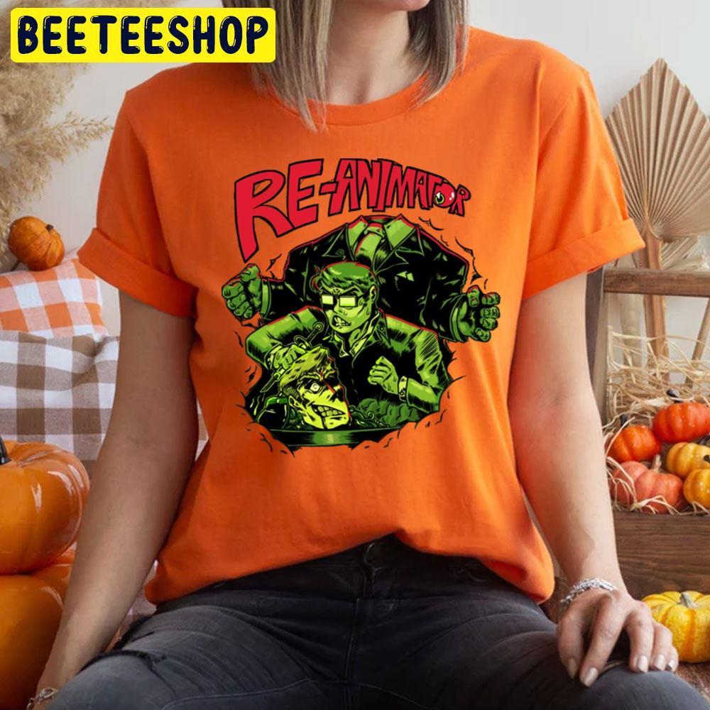 Green Horror Movie Re-Animator Happy Halloween Beeteeshop Trending Unisex T-Shirt