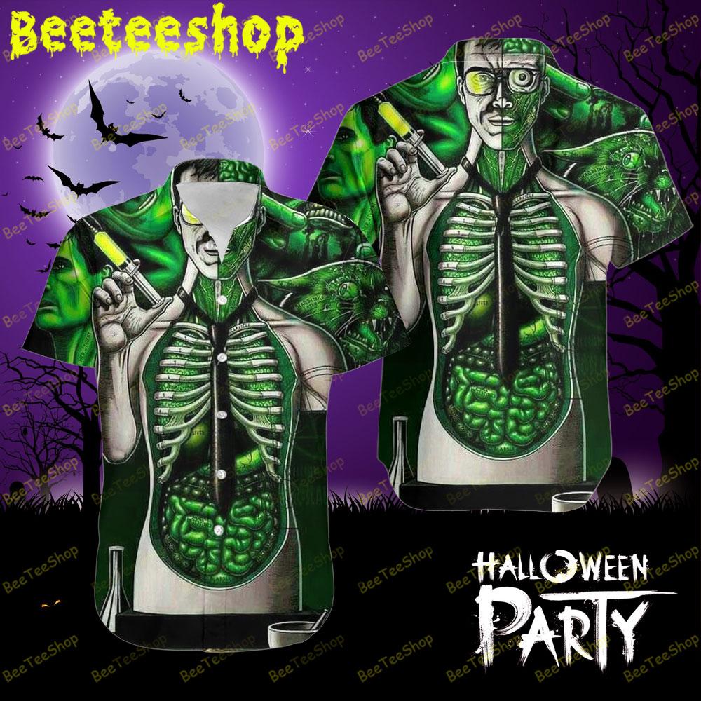 Green Horror Re-Animator Halloween Beeteeshop Hawaii Shirt