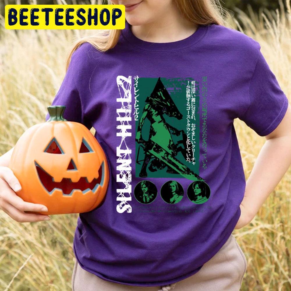 Green Pyramid Head Silent Hill Happy Halloween Beeteeshop Trending Unisex T-Shirt