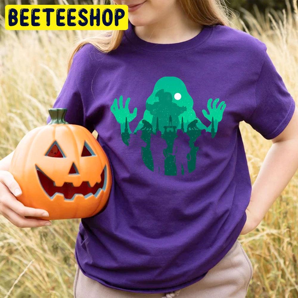 Green Style Ghostbusters Happy Halloween Beeteeshop Trending Unisex T-Shirt