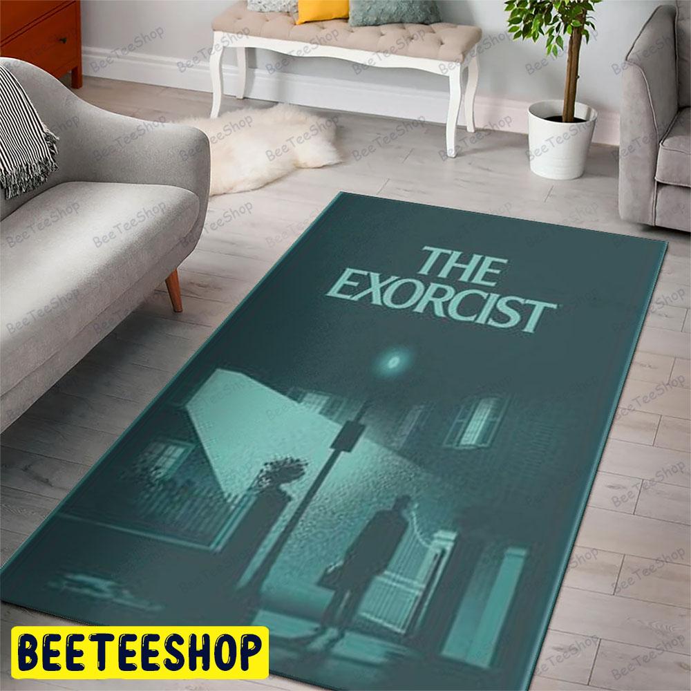 Green Style Movie The Exorcist Halloween Beeteeshop Rug Rectangle