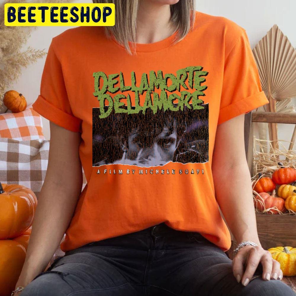 Green Text Dellamorte Dellamore Happy Halloween Beeteeshop Trending Unisex T-Shirt