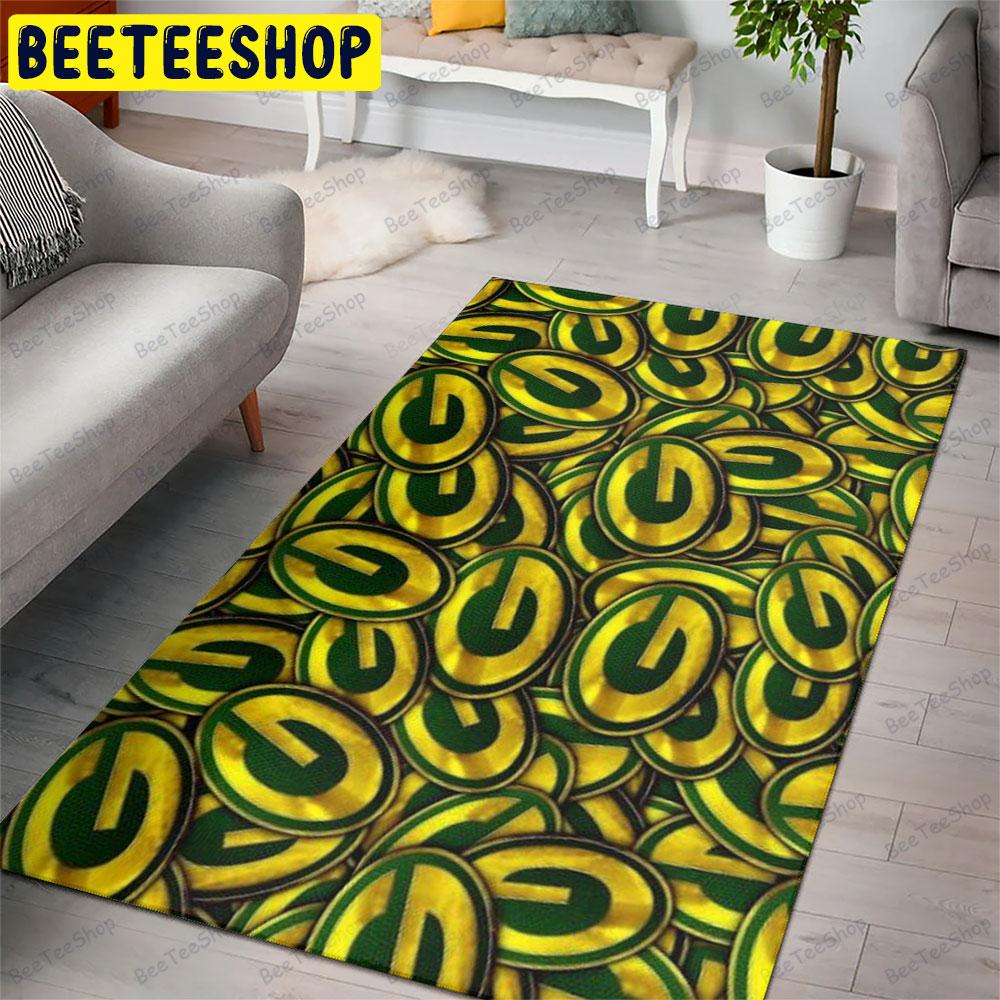 Greenbay Packers American Sports Teams Beeteeshop Rug Rectangle