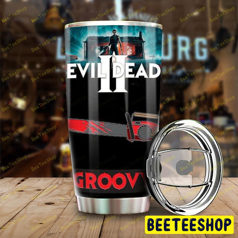 Groovy Evil Dead Ii Halloween Beeteeshop Tumbler