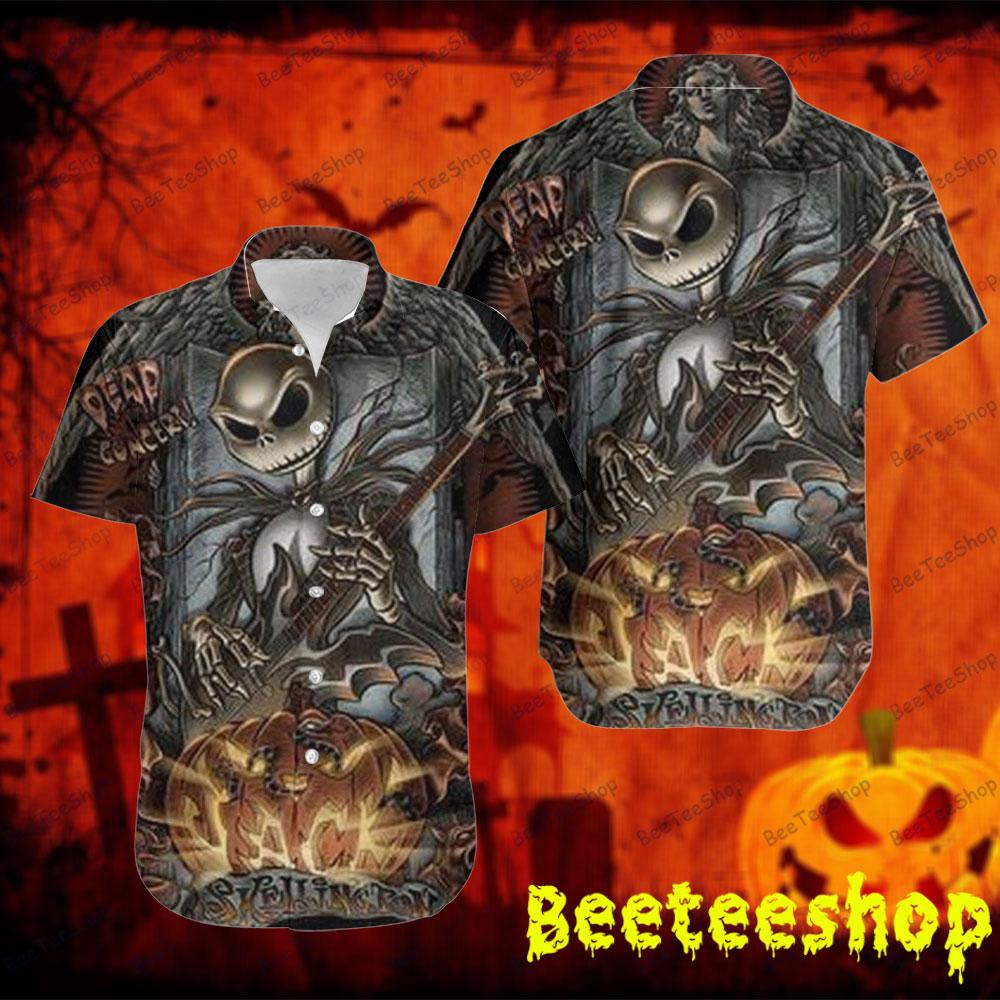 Guitar Jack The Nightmare Before Christmas Halloween Beeteeshop Hawaii Shirt