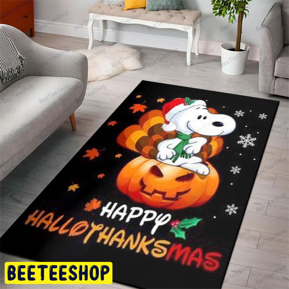 Hallo Thanks Mas It’s The Great Pumpkin Charlie Brown Halloween Beeteeshop Rug Rectangle