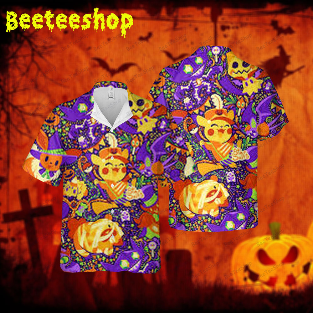 Halloween 105 Spread Collar Hawaii Shirt