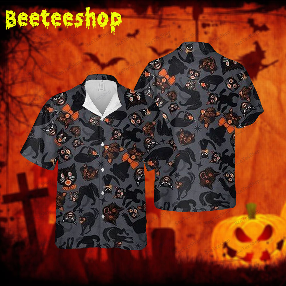 Halloween 220 Spread Collar Hawaii Shirt