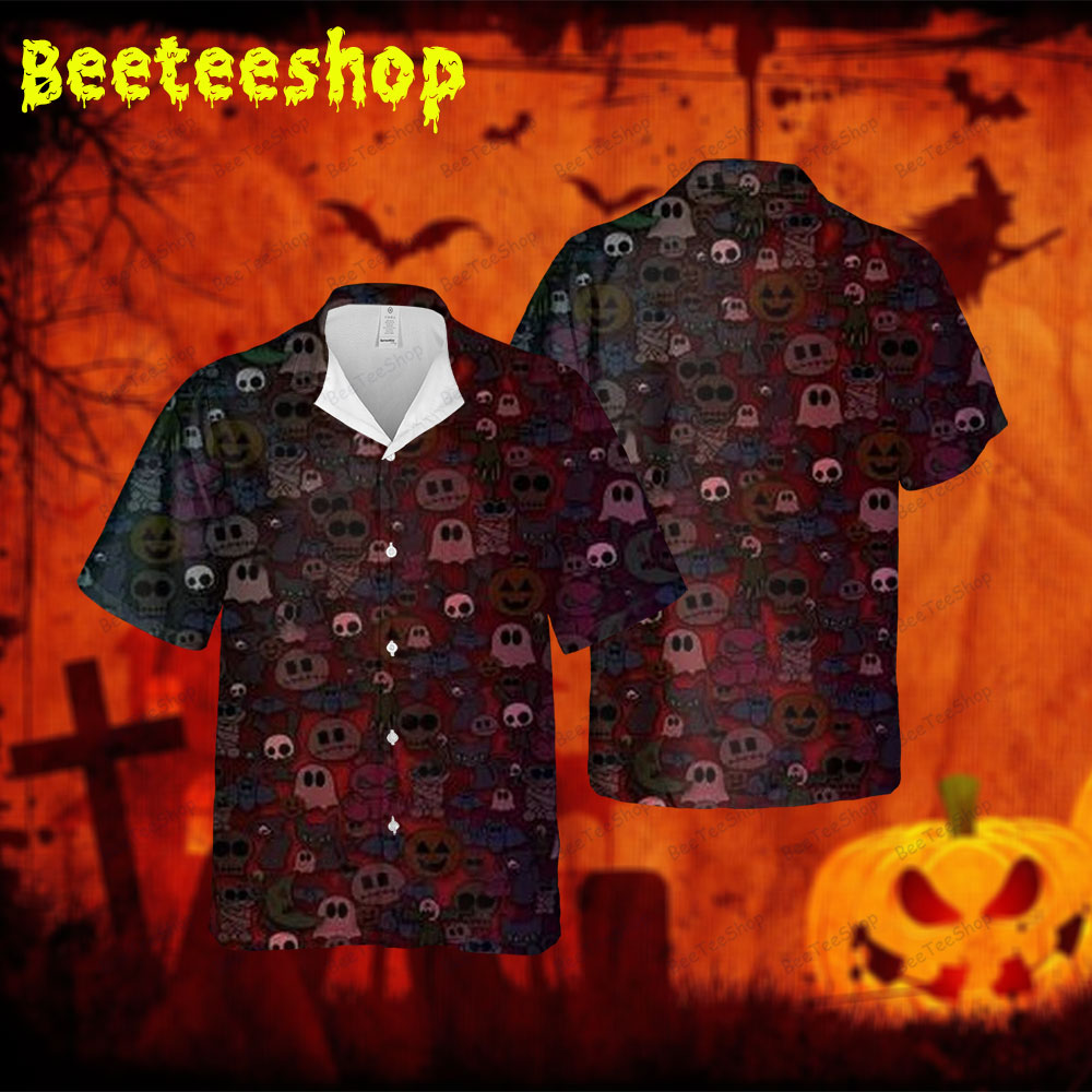 Halloween 256 Spread Collar Hawaii Shirt