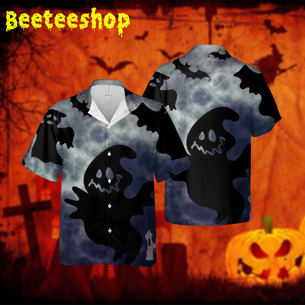 Halloween 269 Spread Collar Hawaii Shirt