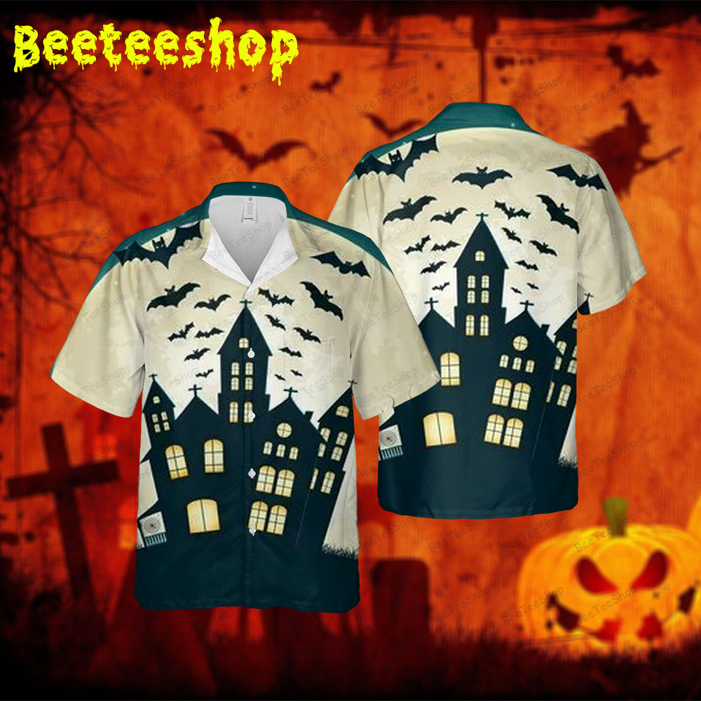 Halloween 319 Spread Collar Hawaii Shirt