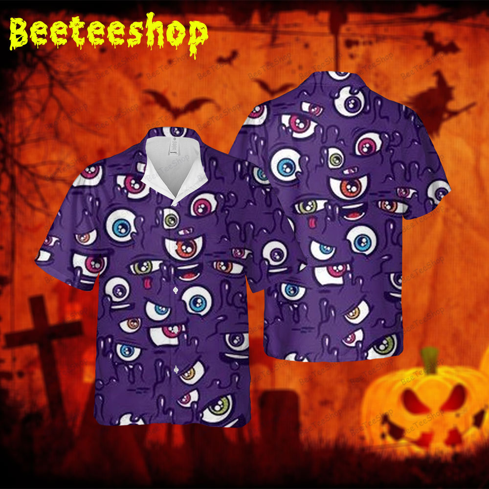 Halloween 394 Spread Collar Hawaii Shirt