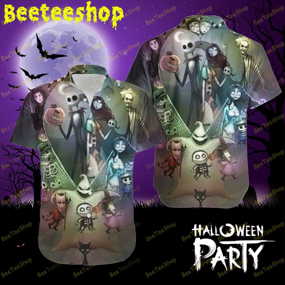 Halloween Characters Corpse Bride Beeteeshop Hawaii Shirt