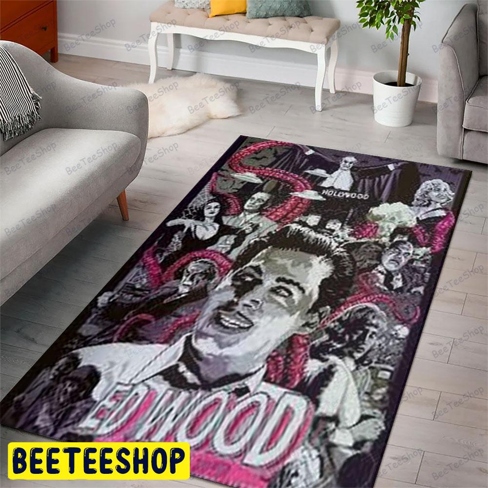 Halloween Movie Ed Wood Beeteeshop Rug Rectangle