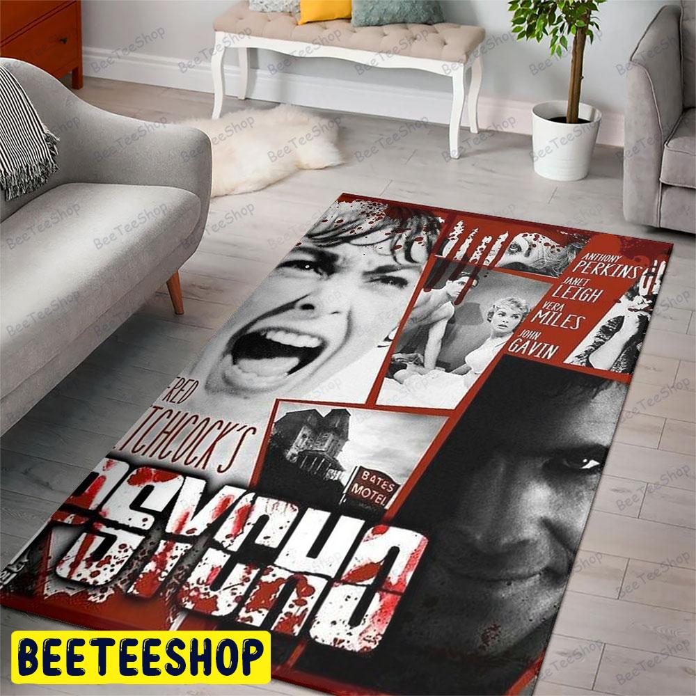 Halloween Movie Psycho Beeteeshop Rug Rectangle