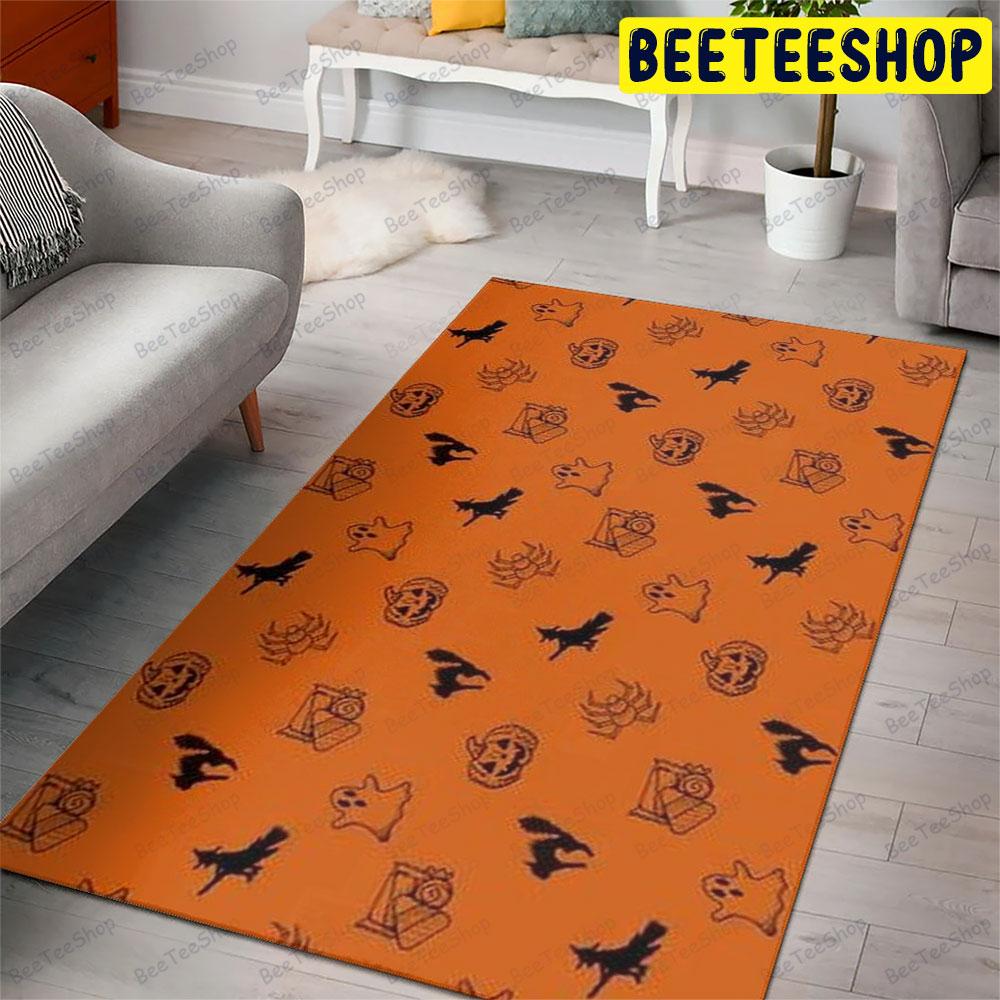 Halloween Pattern 054 Beeteeshop Rug Rectangle