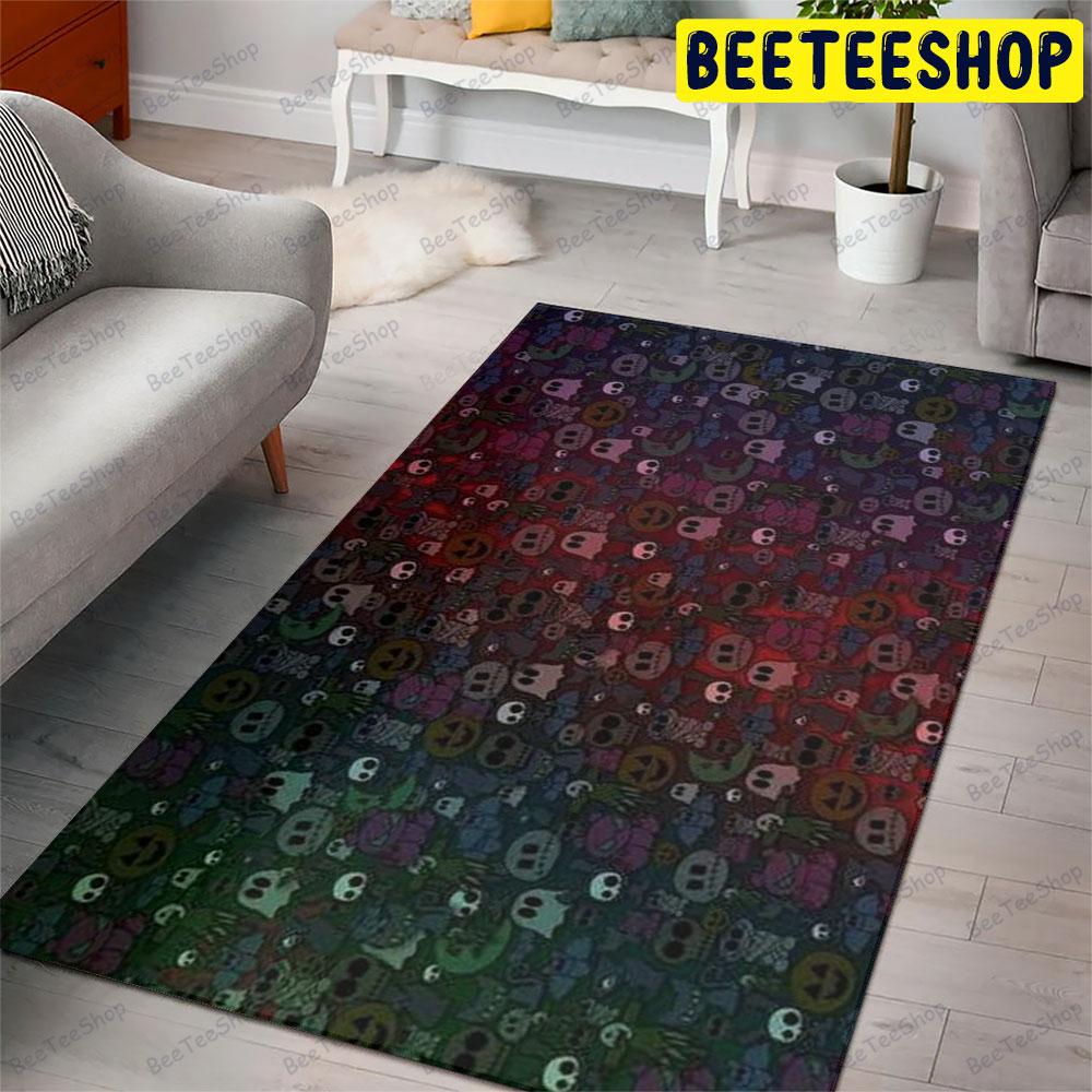 Halloween Pattern 256 Beeteeshop Rug Rectangle