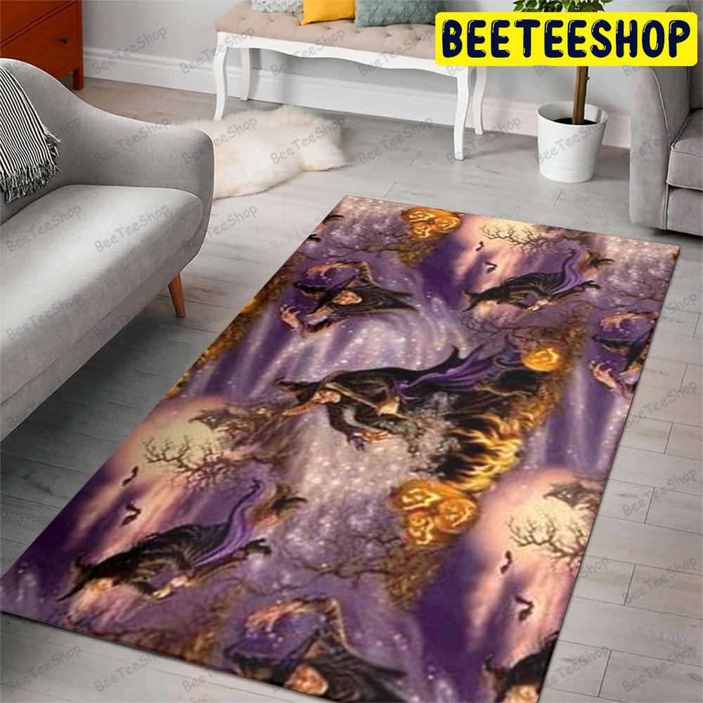 Halloween Pattern 305 Beeteeshop Rug Rectangle