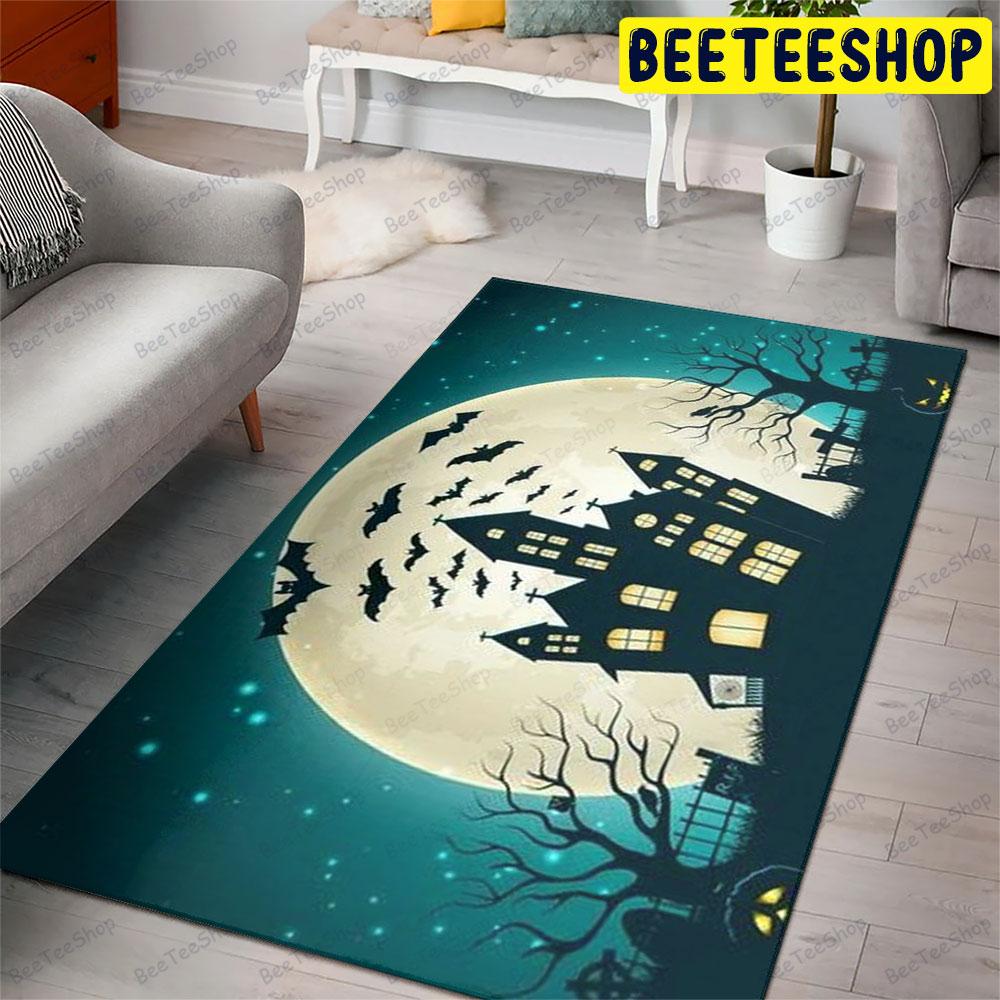 Halloween Pattern 319 Beeteeshop Rug Rectangle