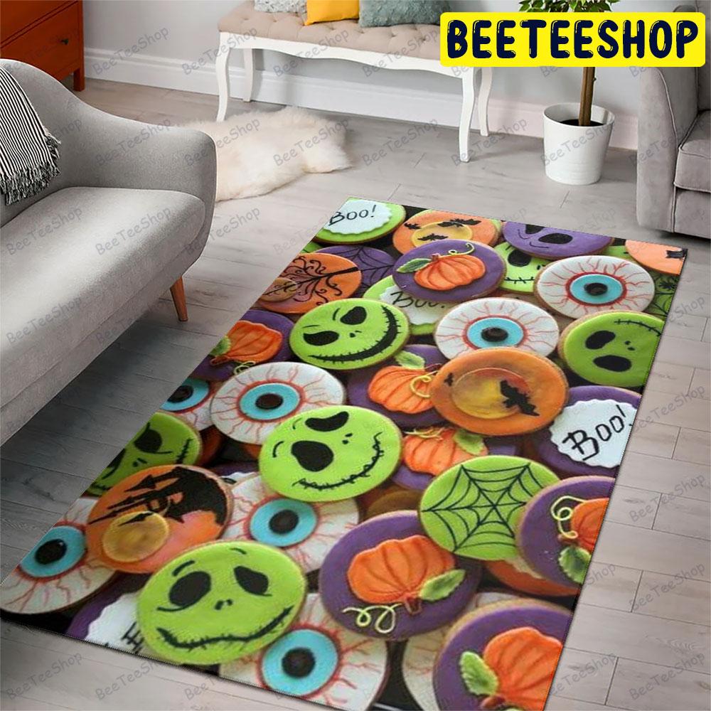 Halloween Pattern 328 Beeteeshop Rug Rectangle