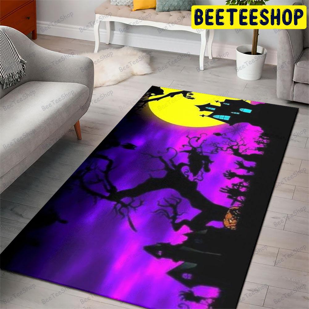 Halloween Pattern 346 Beeteeshop Rug Rectangle