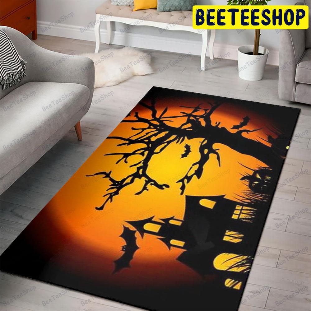 Halloween Pattern 361 Beeteeshop Rug Rectangle