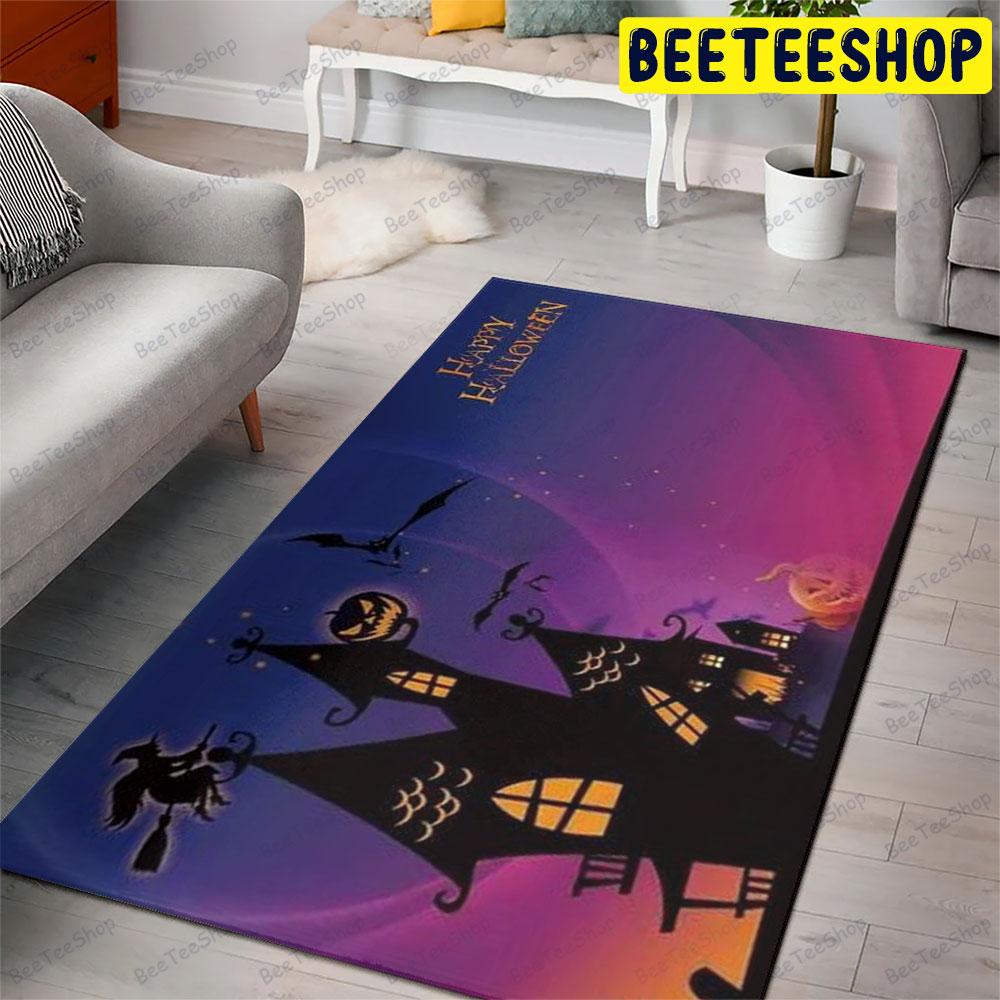 Halloween Pattern 371 Beeteeshop Rug Rectangle